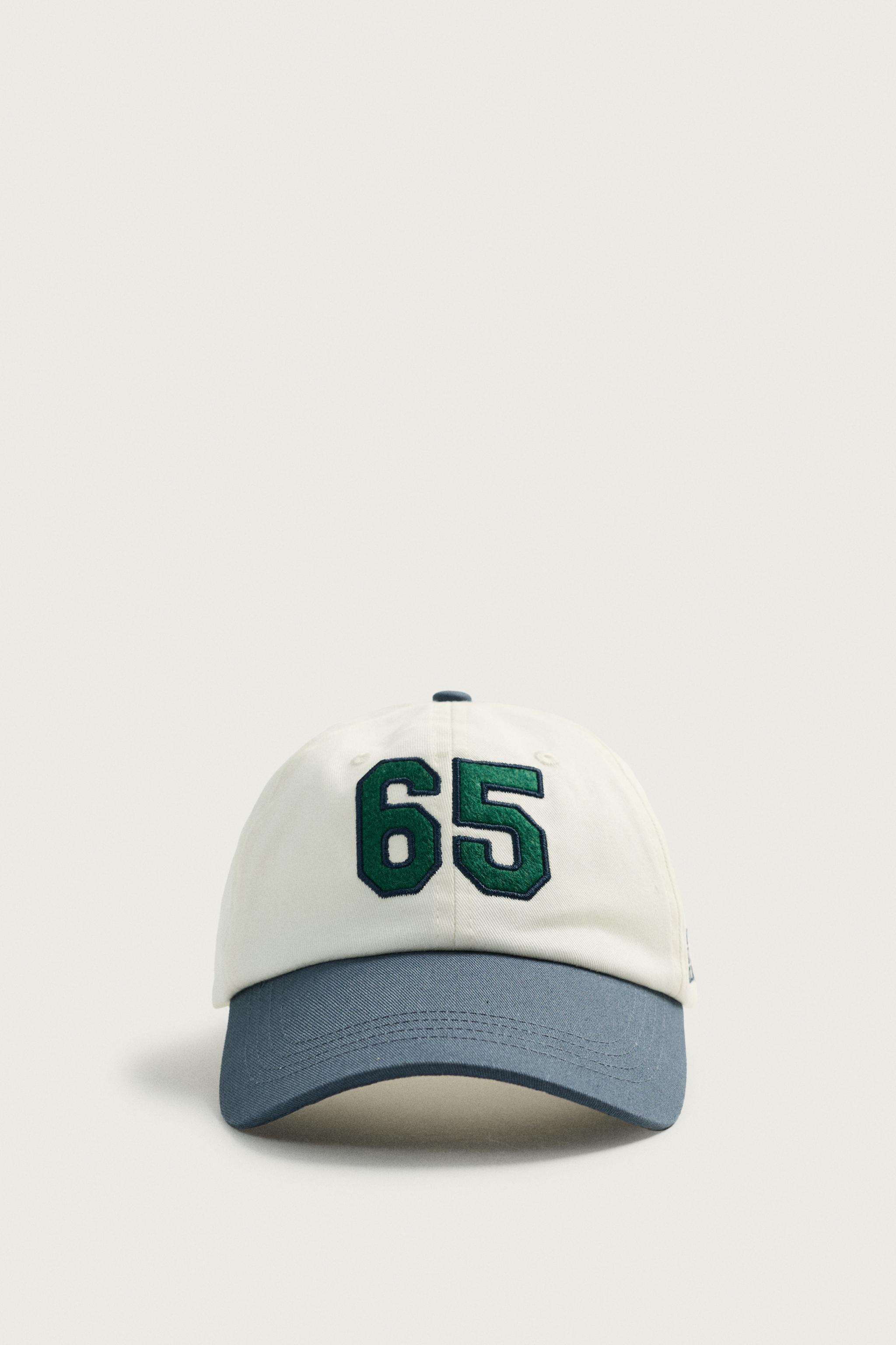 CONTRAST EMBROIDERED CAP